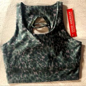 Good American Crop Top/Sports bra